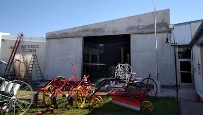 Las obras del nuevo salón del Museo Histórico no se detienen en Humboldt