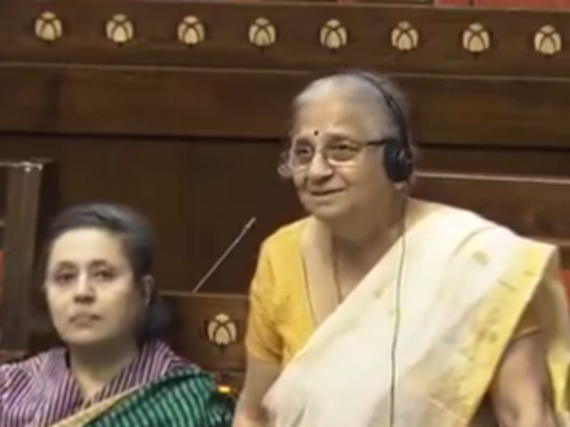 Combating cervical cancer to promoting domestic tourism: What Sudhya Murthy said in her maiden Rajya Sabha speech | Delhi News - Times of India