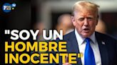 Esto dijo Donald Trump tras ser declarado culpable: “Soy un hombre inocente”