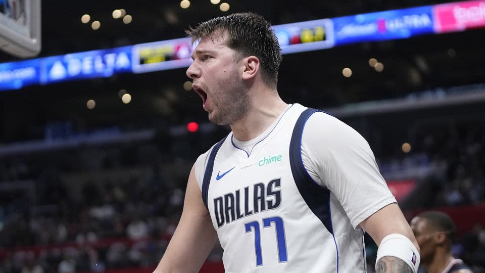 ‘90s basketball at its best’: Luka Dončić leads Dallas Mavericks to road victory over Los Angeles Clippers to tie series