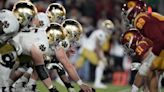 Notre Dame and USC's Jeweled Shillelagh and other iconic football rivalry trophies