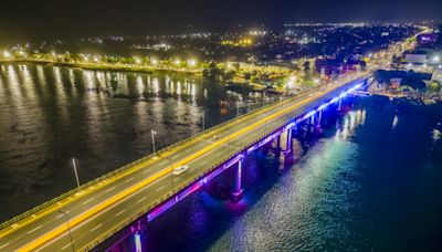 Ponte sobre o Rio Ceará, em Fortaleza, ganha nova iluminação