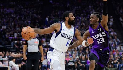 Kings Starter Calls Mavs' Kyrie Irving 'Toughest to Guard'