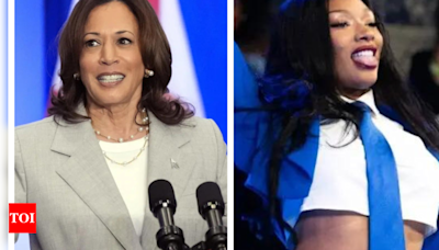 Trump says he doesn't need concerts after Megan Thee Stallion 'twerks' at Kamala Harris rally - Times of India