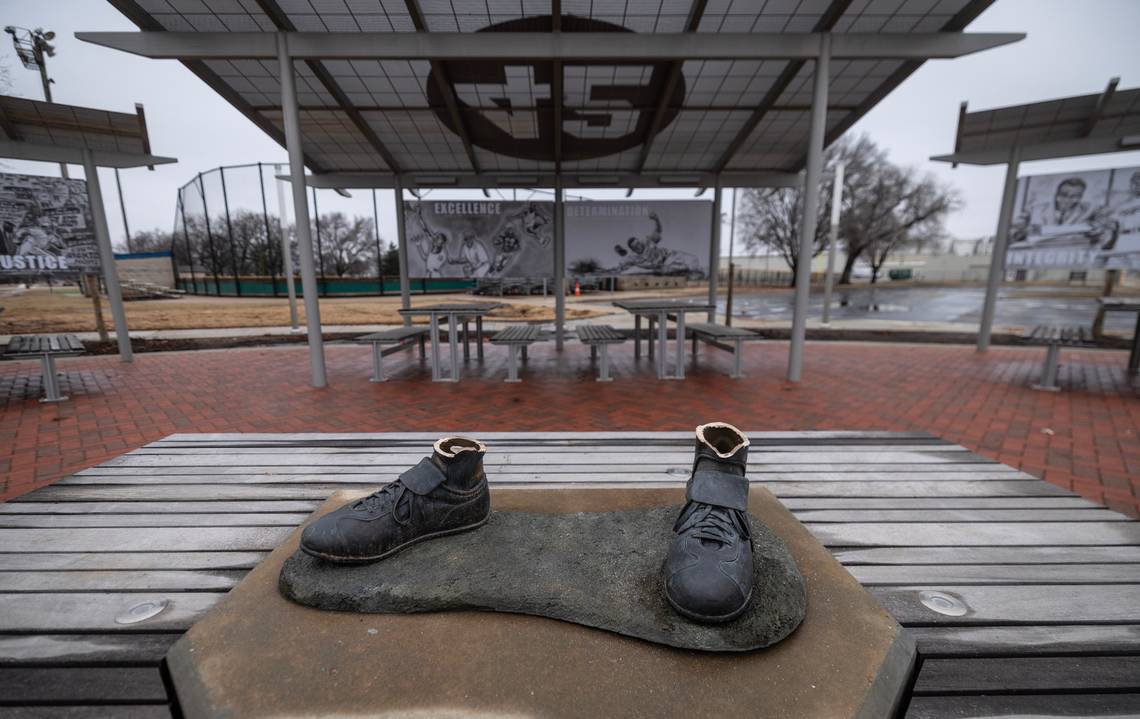 Man charged in theft of Jackie Robinson statue from Wichita park pleads guilty