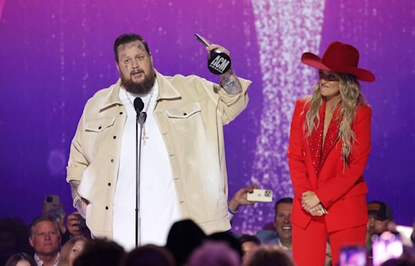Jelly Roll Just Won His First ACM Award for His “Save Me” Duet with Lainey Wilson