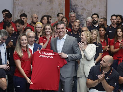 Sánchez, a los olímpicos y paralímpicos: "Sois los mejores embajadores de España"