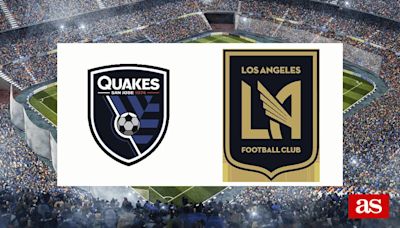 San José Earthquakes 3-1 Los Angeles FC: resultado, resumen y goles