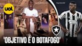 LUIZ HENRIQUE GARANTE QUE FICA NO BOTAFOGO ATÉ DEZEMBRO E DIZ NÃO SE ENVOLVER EM ACUSAÇÕES DE TEXTOR.