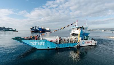 Gasco inaugura primer barco para distribuir gas licuado en Chile - La Tercera