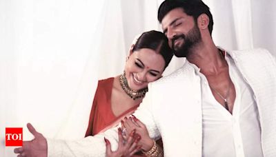 Sonakshi Sinha and Zaheer Iqbal share their wedding reception video filled with family, friends, love and lots of dance - Times of India