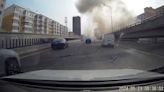 爆炸瞬間曝！哈爾濱1住宅氣爆老人從4樓被炸飛 釀1死3傷