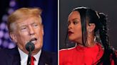 Trump just tried to pick another fight with Rihanna, saying the pop icon had the 'single worst' Super Bowl halftime show in history