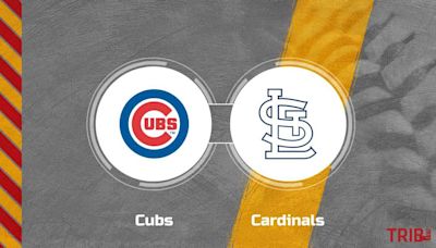 Cubs vs. Cardinals Predictions & Picks: Odds, Moneyline - May 25