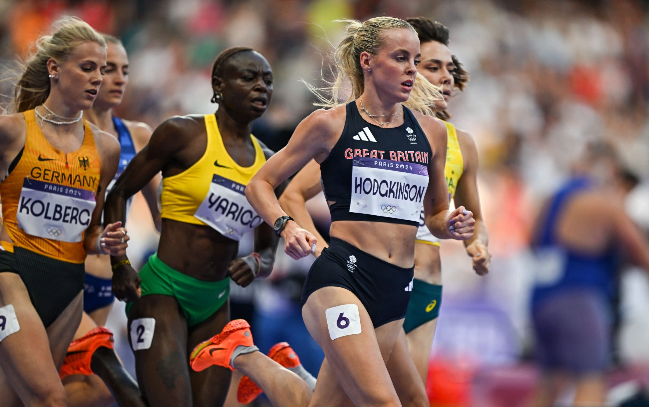 Keely Hodgkinson into semi-finals of women’s 800m with team-mates Phoebe Gill and Jemma Reekie