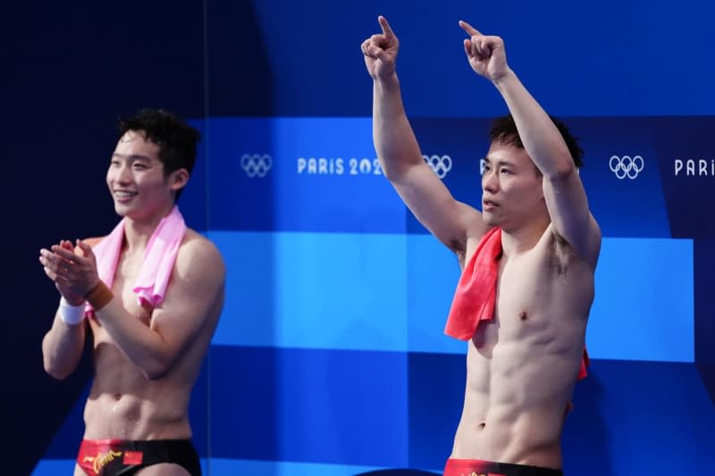 China repeat Tokyo 2020 result with men's springboard gold and silver