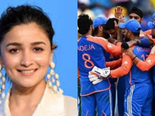 Alia Bhatt Expresses Excitement As Team India Lifts T20 World Cup Trophy: 'Tears Of Joy' - News18