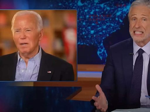 Watch: Jon Stewart lashes out at Democratic Party for not dropping Joe Biden - Times of India