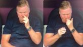 ¡Asqueroso! Ronald Koeman protagoniza una incómoda escena durante la Eurocopa 2024