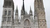 Fire in spire of medieval cathedral in French city of Rouen under control