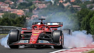 Norris tops Hungarian GP practice as Leclerc crashes