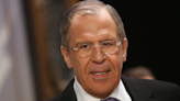 Russia’s Sergey Lavrov provokes laughter from audience as he claims Ukraine started war