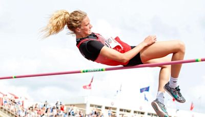 Nebraska high school high jump champion Karsyn Leeling continues to lead event nationally