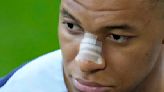 Kylian Mbappé trains at Euro 2024 with bandage on broken nose and social media post causing intrigue