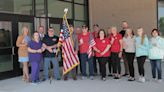 Auxiliary donates flags for the new Beatrice elementary school