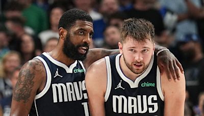 NBA》Kyrie Irving、 Luka Doncic擁抱 「我們下季一起奮鬥」