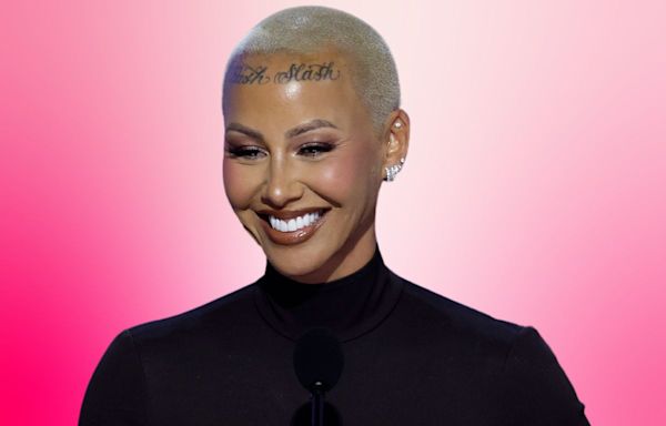Amber Rose's face tattoo explained