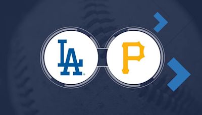 Dodgers vs. Pirates TV Channel and Live Stream Info for June 6