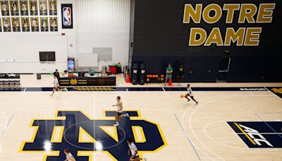 What was different this summer about the Notre Dame men's basketball team? It was obvious