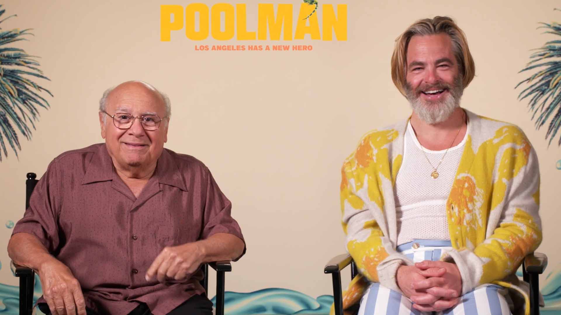 Chris Pine Reveals His ‘Poolman’ Wardrobe Is ‘A Lot’ Of His ‘Own Clothes’