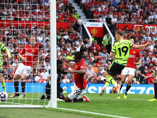 Manchester United vs Arsenal LIVE: Premier League score and goal updates as Leandro Trossard nets opener