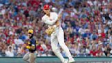 Bohm ties game with homer in 8th, Castellanos doubles in 10th, leading Phillies past Brewers 2-1
