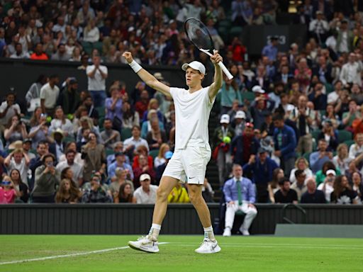 Wimbledon PIX: Sinner, Alcaraz advance; Ruud shocked