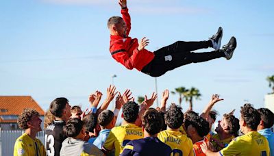 "Todavía estamos de resaca emocional": Aitor García, entrenador del Juvenil A del Alcorcón