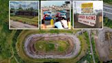Abandoned British racetrack looks unrecognisable in eerie pictures