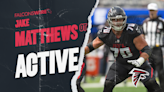 Falcons inactives list: Jake Matthews WILL play vs. Panthers