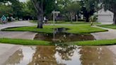 Longwood community sees flooding after woman fills drainage pipe with concrete