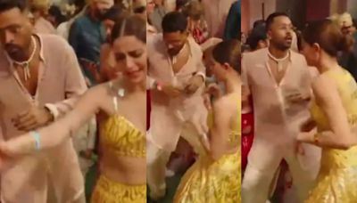 Hardik Pandya, Ananya Pandey Take Dance Floor By Storm At Anant Ambani-Radhika Merchant Wedding - Watch