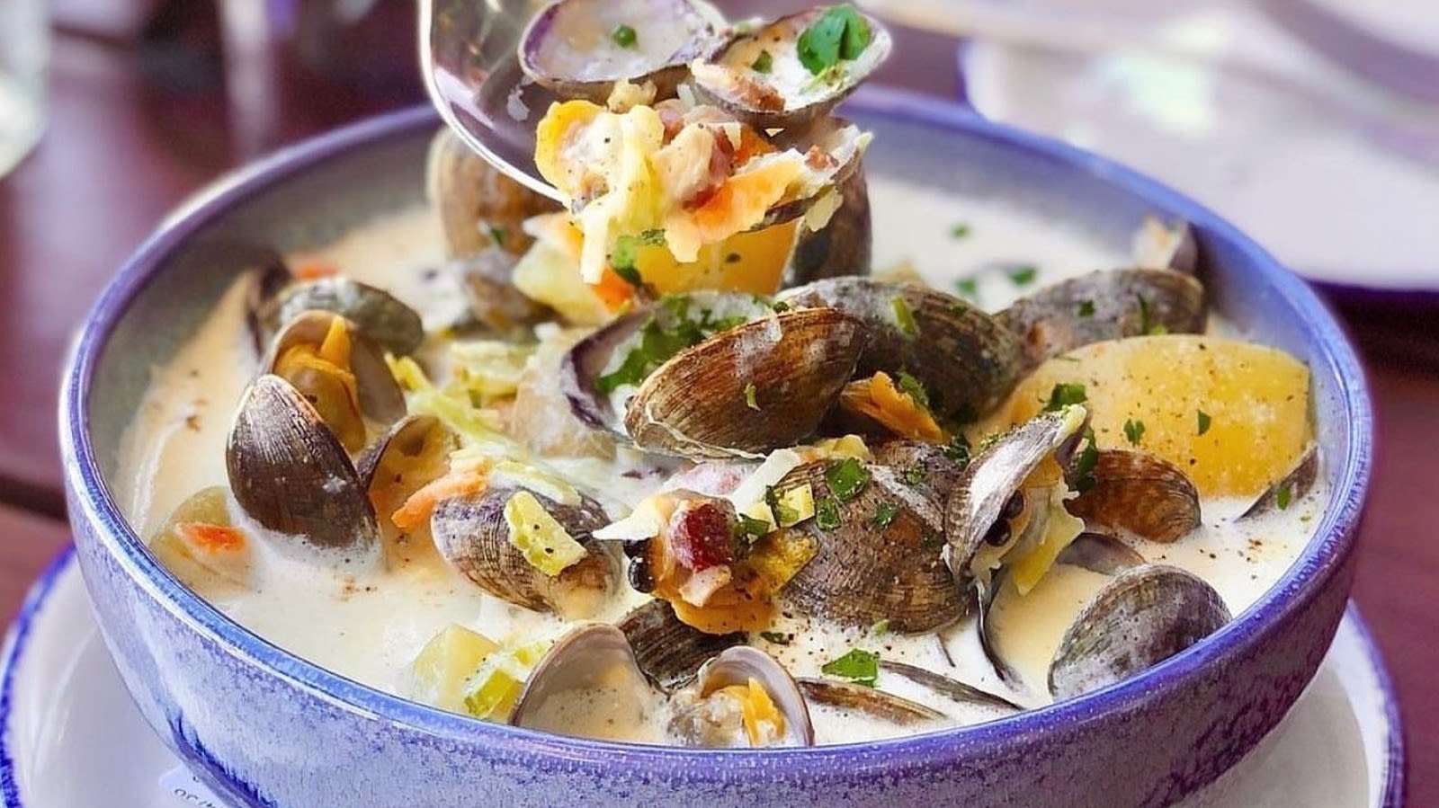 The Absolute Best Clam Chowder In The US, According To Foodies