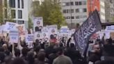 German city in chaos as 'extremist' march sees calls for 'caliphate'