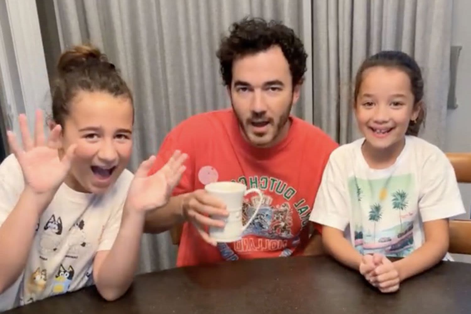 Kevin Jonas Shares Cute Back to School Video with Daughters Alena and Valentina: 'Go 5th Graders!'