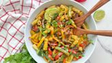 Fajita Pasta With Cilantro Lime Sauce Recipe