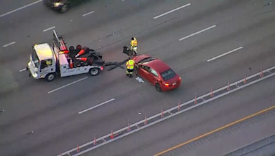 Heavy traffic delays expected after crash on northbound Palmetto Expressway