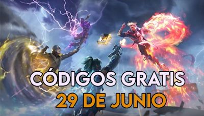 Free Fire | Códigos de hoy sábado 29 de junio de 2024: recompensas gratis