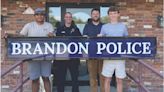 Students make new sign for Brandon Police - Addison Independent