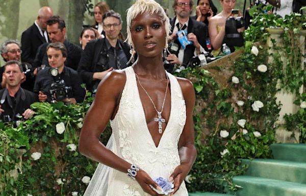 Jodie Turner-Smith Makes Bold Statement in Plunging Gown and Blonde Hair at 2024 Met Gala Post Joshua Jackson Split